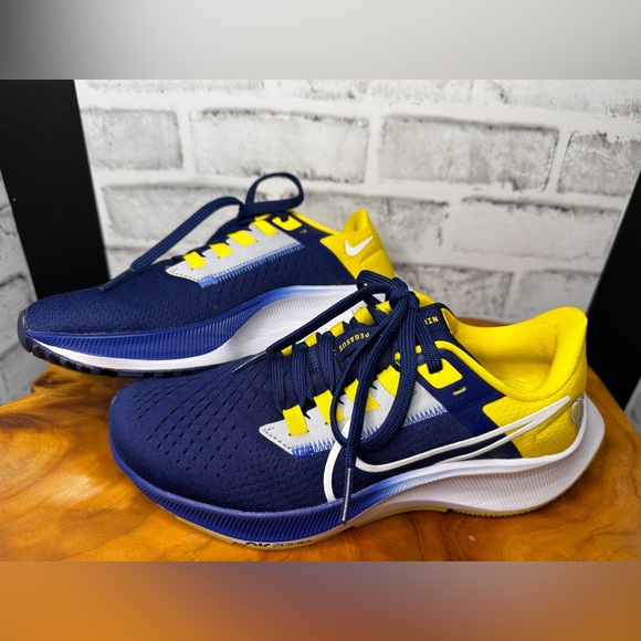 Nike NFL x Air Zoom Pegasus 38 ‘Los Angeles Rams’ Unisex Size: M 4/ W 5.5 - Picture 8 of 12